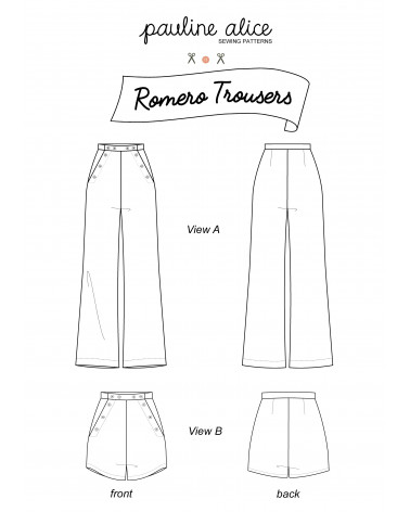 Pantalon Romero PDF pattern